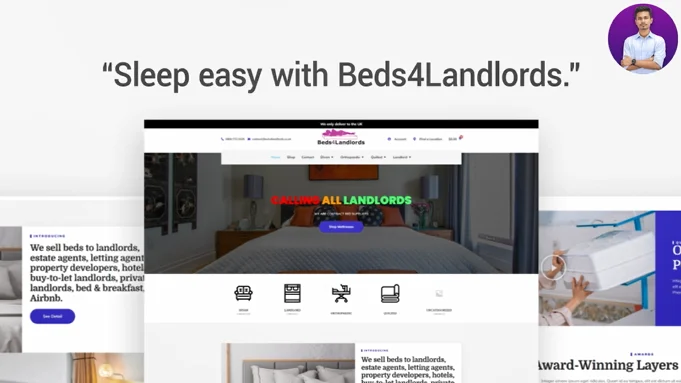 Bed-selling service website (2)